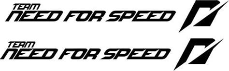 ISEE 360® Team Need for Speed Vinyl Decal Car Sticker Sporty for Sides ...