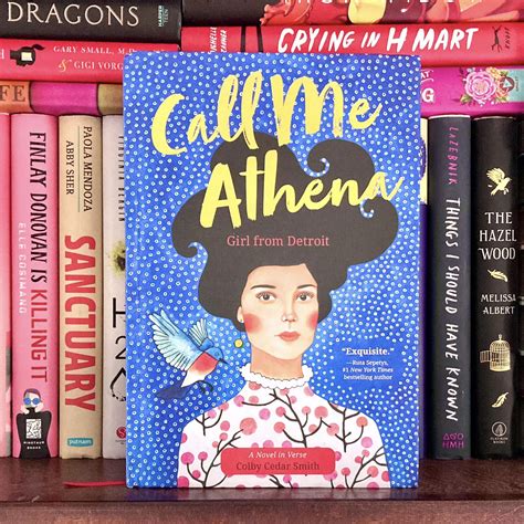 READING FOR SANITY BOOK REVIEWS: Call Me Athena (A Novel in Verse ...