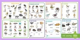 Animals And Their Homes Worksheet For Kindergarten - F-2