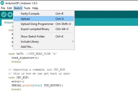Image result for Program ATtiny85 with Arduino Nano