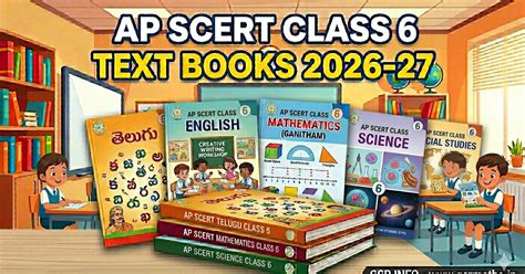SCERT AP Class 6 New Text Books 2026-27 - GSR INFO @AP Teachers