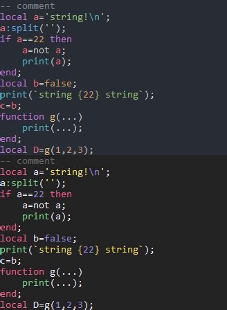 Lua Console 的图像结果