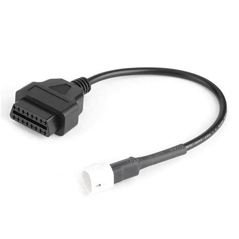 Buy Ever 3 Pin to OBD2 Motorcycle Scanner Cable,Fault Code Scanner ...