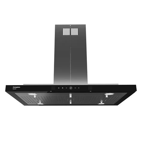Crompton GrandArt Island 90cm Baffle Filter Auto Clean Ceiling Mounted ...