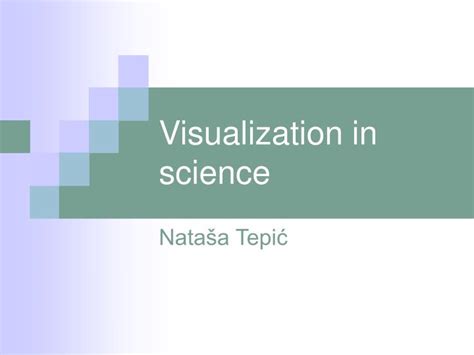 Image result for Science Visualization Strategy PPT