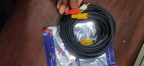 Buy Hakuho 3 RCA Male to Male 3 RCA Stereo Audio Video AV Cable STB ...