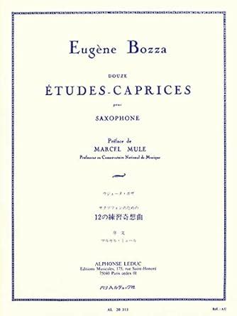 Amazon.in: Buy Eugne Bozza: 12 tudes-Caprices Book Online at Low Prices ...