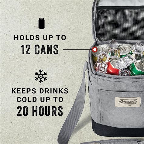 Buy Coleman Backroads Series Cooler Bag, Soft Sided Cooler, Leakproof ...