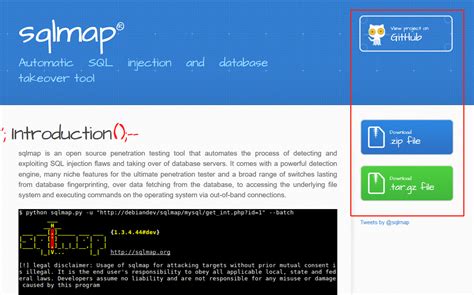 Sqlmap Install 的图像结果