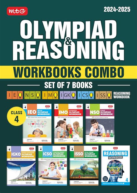 Buy MTG NSO-IMO-IEO-ICSO-IGKO-ISSO Olympiad Workbook and Reasoning Book ...