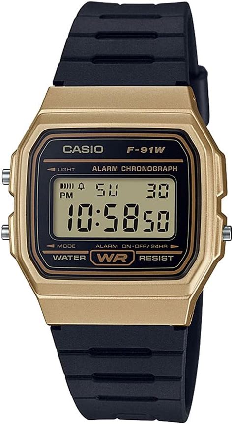 Casio Youth Series Digital Grey Dial Unisex Watch - F-91WM-9ADF(D142 ...