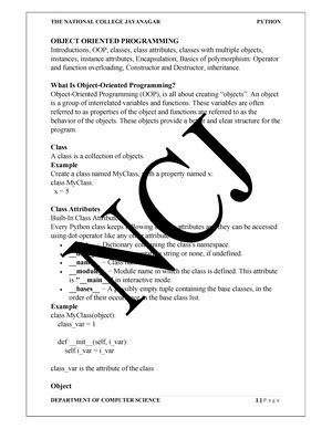 Practical 2 - PYTHON - EXPERIMENT 2. Name- UID- CSE- QUESTION-1: Write ...
