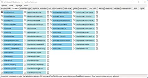 Image result for Debloater Script GUI Commands