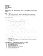 Six Sigma.pdf - Marisa Paliotta *** PA 550 - Health Law Six ...