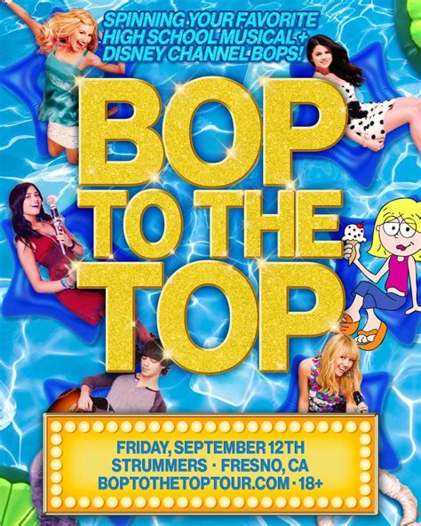 BOP TO THE TOP Spinning Your Favorite High School Musical and Disney ...