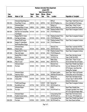 Fillable Online Information Report/Suspicious Fax Email Print - pdfFiller