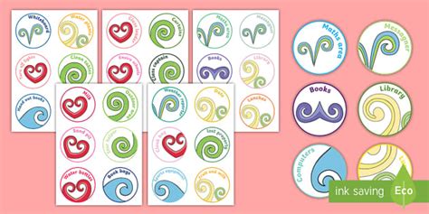 Koru Job Labels (teacher made) - Twinkl