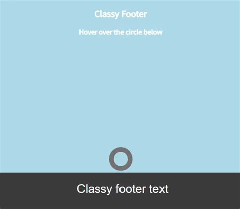Image result for Footer Style HTML