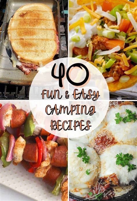 40 FUN & EASY CAMPFIRE RECIPES