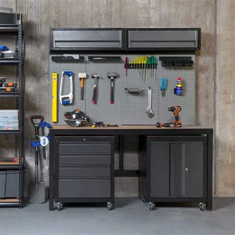 Image result for Small Garage Workbench