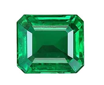 GEMS RIVER 15.00 Carat Emerald Gemstone Original Certified with Lab ...