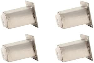 Buy Akshat Decor Stainless Steel Sofa Legs (Silver, Pack of 4, SH 734 ...