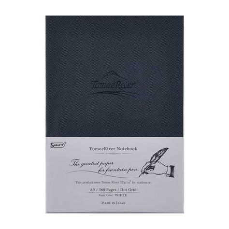 Tomoe River FP Notebook, 5.85" x 8.27", 368 pages (184-Sheet), Hard ...