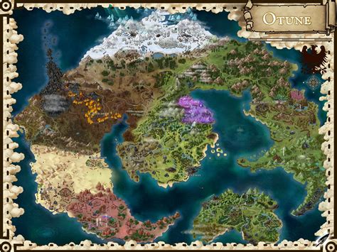 Photo 1 Of 3 From Free Maps Fantasy - Map Old map of a fantasy world