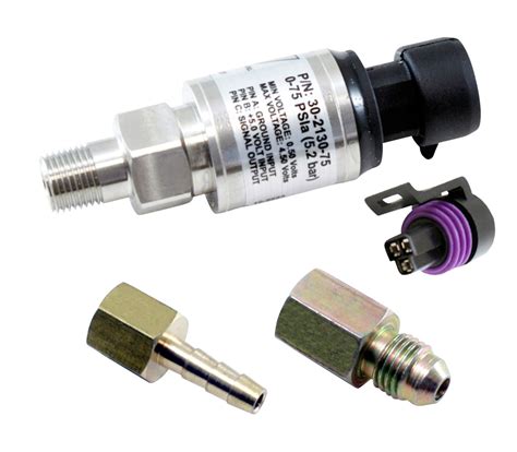 AEM 5 bar MAP-Sensor (Absolutdrucksensor) Edelstahl 30-2130-75 | BAR ...