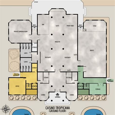 Casino Tropicana Map | Cthulhu Architect