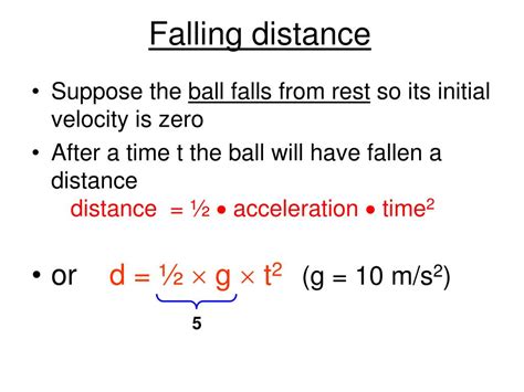 Image result for Free Fall Constant