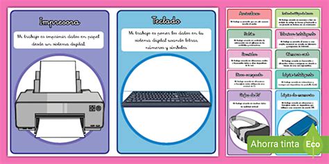 Pósters: Dispositivos digitales y sus funciones
