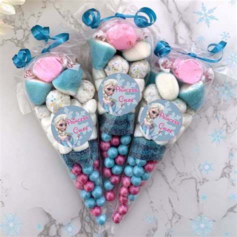 12 custom frozen party favors custom candy ice princess kids party gift ...
