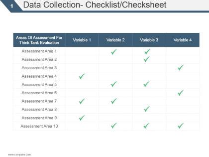 Image result for Data Collection Checklist