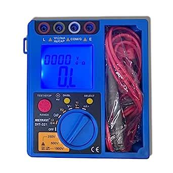 Metravi DIT-321 Digital Insulation Tester upto 40G.Ohms with built-in ...
