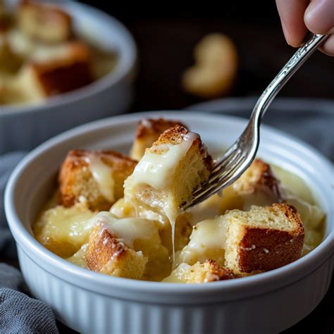 Old-Fashioned Bread Pudding with Vanilla Sauce: A Timeless Dessert ...