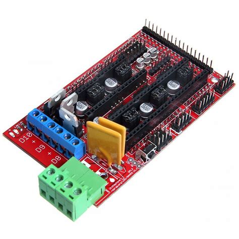 RAMPS 1.4 3D Printer Controller with 5Pcs A4988 Driver with Heat Sink Kit