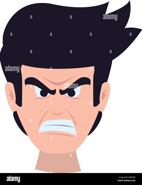 Animated Angry Face