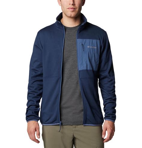 Columbia Men Blue Columbia Hike Full Zip II – Columbia Sportswear