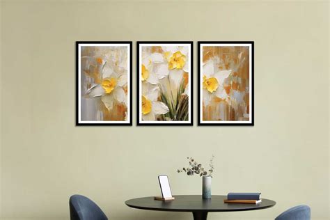 Gold Planet 3 Piece Painting – Akar Creation