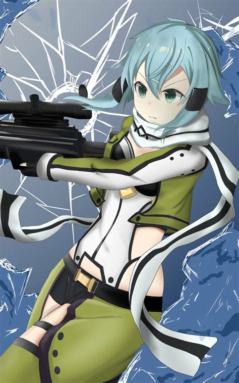 Sinon (GGO) - Asada Shino - Image by Pixiv Id 30327123 #2814545 ...