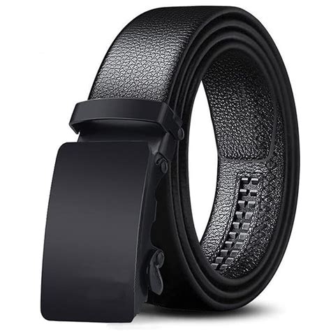 Buy HIDESWORTH Men's Vegan Leather Belt for Men, Formal/Casual,Autolock ...