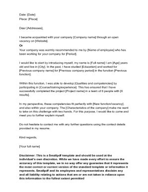 Image result for Self Introduction Email Template