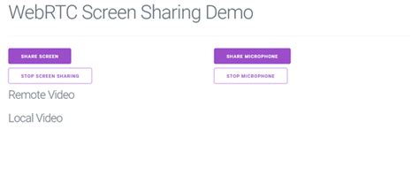 Image result for Native WebRTC Screen Sharing