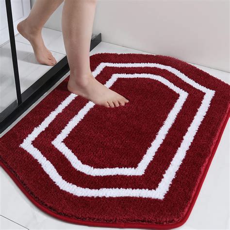 Amazon.com: COSY HOMEER Extra Thick Bath Rugs - Anti-Slip Bath Linen ...