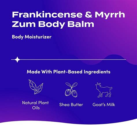 Zum Rub Moisturizer - Frankincense and Myrrh - 2.5 oz | Natural Skin ...