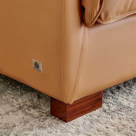 Buy Sorrento NXT Half Leather 3-Seater Sofa - Tan from Home Centre at ...