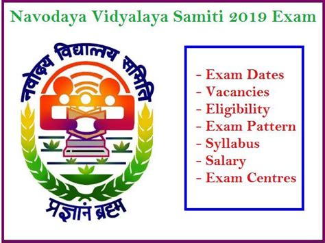 NVS Recruitment 2019-2020 (TGT/PGT/MISC): Interview Date, Vacancies ...
