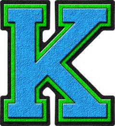 Letter K   Best, Cool, Funny