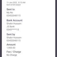 Easypaisa — Money missing